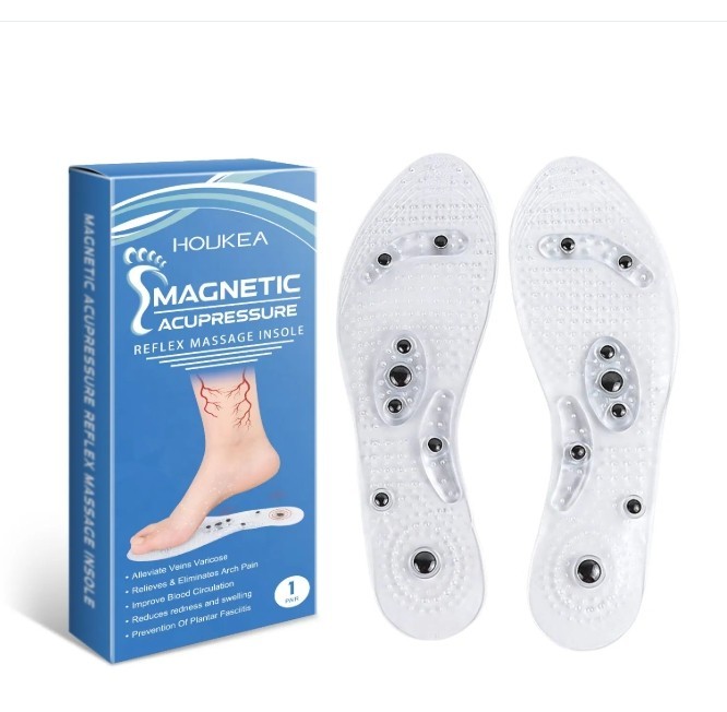 Comfortable Massage Insoles Leg Raised Invisible Support Durable Lightweight Mas