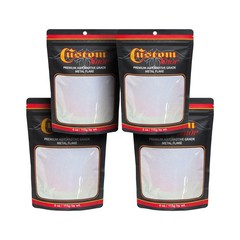 Custom Shop – Silver to Rainbow- 4 Ounces of Holographic Medium Metal Flake ….