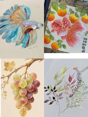 Glitter Watercolor Paints Set,48 Colors Watercolor Paint, Wooden box, for artist