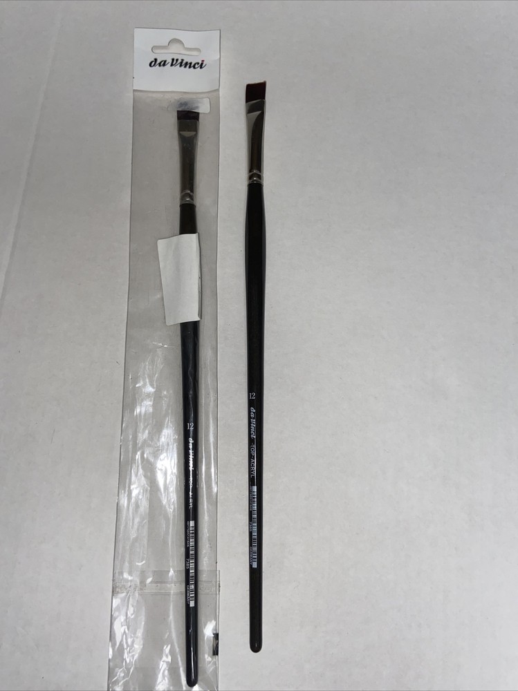 da Vinci Oil & Acrylic Series 7385 Top Acryl Paint Brush Bright Red/Brown Syn…