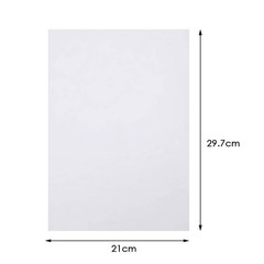 100 Sheets Tracing Paper, 8.5 x 11 inches x 11 inches, Translucent,White