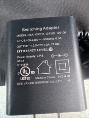 Authentic Power Cord Artograph LightPad 920 LX w/ Bag For 920 LX