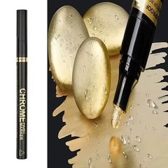 1-5pcs Chrome Pen Marker Waterproof Paint Repair Gold Silver 2mm Nib – NEW