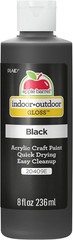 Barrel, Gloss Acrylic Paint, Fl Oz, Gloss Black, (Pack of )