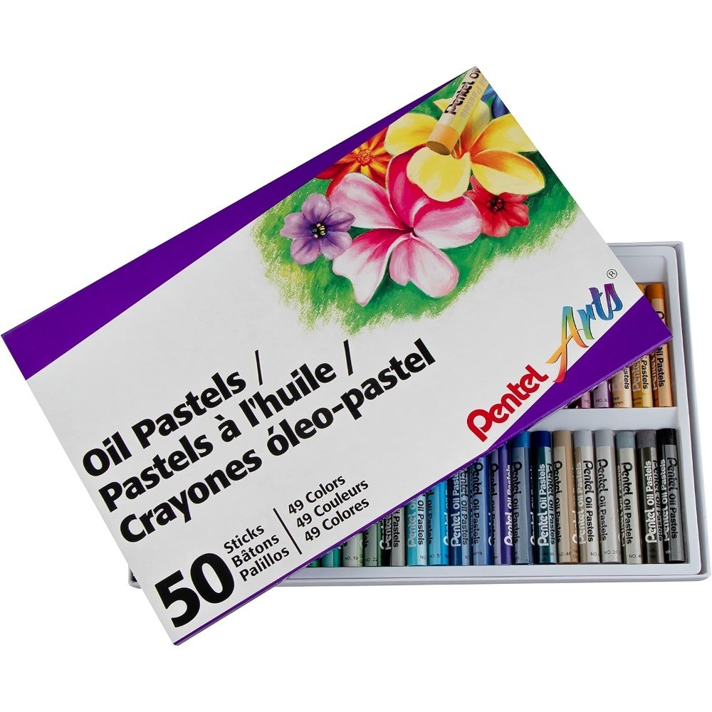 Oil Pastels – 50 Color Set (PHN-50)