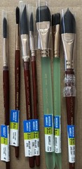 15 Princeton Neptune Watercolor Brushes Round Script Liner Dagger Aquarelle