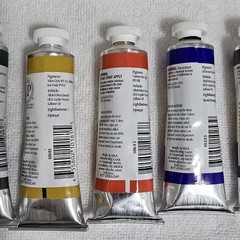 VTG Utrecht Artists Oils Portrait Set 15004 9 Tubes 37ml PRE-BLICK USA READ