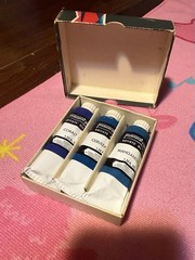 PB33 Manganese Blue + PB28 Cobalt + PB35 Cerulean Permanent Pigments Sealed NOS