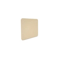 Wood Rectangle Plaque 6″, 1/4 Thick Rounded Edged Blank Wood Sign | Woodpeckers