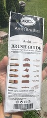 Premium Assorted Artist Paint Brushes Set Pieces, Aroic Premium 30 Total Brushes