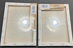 2 CANVAS Crafter’s Square 6×8 / 100% Cotton Ideal for Oil & Acrylic Paints ART