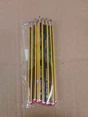 STAEDTLER NORIS SCHOOL PENCILS HB 18 Pieces Graphite Cedar Wood Erasable New