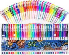 Aen Art Gel Pens 30 Colors Fine Point for Coloring