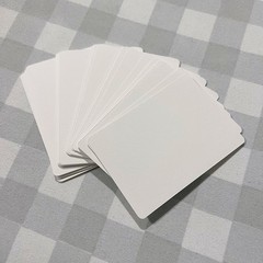ACEO ATC Art Trading Card Blanks 50 Pack Rounded Corner Bulk – 2.5×3.5in 180gsm