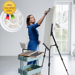 66″ Adjustable Art Easel Stand Folding Metal Display Painting Canvas Tripod