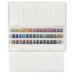 Winsor & Newton Cotman 1 Count (Pack of 1), Yellow, Green, Blue, Red, Purple