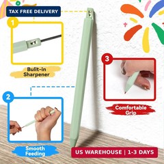 24 Colors Acrylic Markers, Dual Tip Acrylic Paint Markers with Fine & Brush Tip