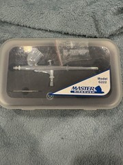 Master Airbrush G222-SET Dual-action Airbrush Pro Set Kit/G444 Open Box Unused