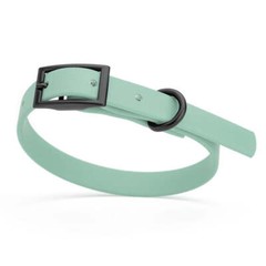 Dog Pet Waterproof Collar – W1/2″ x L9″-12″ – Sage Green