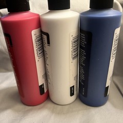 FolkArt Multi-Surface Satin Acrylic Paint Red-White-Blue Trio 8oz