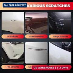 White Frost Tricoat(GP5/WA485B) Touch up Paint for Buick, Quick & Easy Fix for C