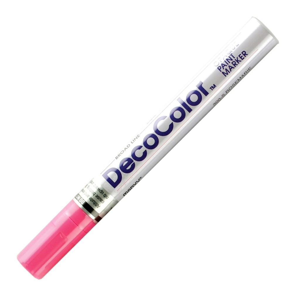 300-59 Marvy DecoColor Opaque Paint Marker, Broad Tip, Rosemarie, Pack of 1