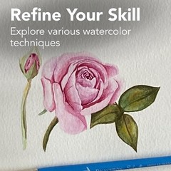 Durable Watercolor Pad – 9×12, 140lb, 36 Sheets