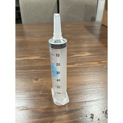 (60 Count) AMSure AS115 Flat Top Piston Irrigation Syringe 60 mL Latex Free New