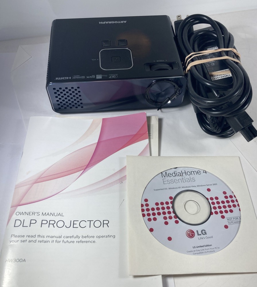 Artograph Digital Art Projector Model LED300 &Power Supply FOR PARTS- Read COND.