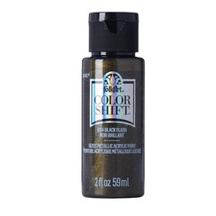 FolkArt Color Shift Acrylic Paint in 2 Fl Oz (Pack of 1), Black Flash
