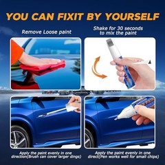 Green Touch Up Paint for Cars,Car Paint Emerald Glow Metallic Green series
