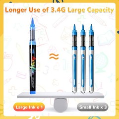 80 Colors Acrylic Paint Markers Brush Tip, Automatic Ink Control Acrylic Pain…