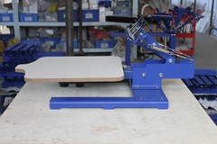 Tiltable 1 Color Screen Press with Adjuestable Pallet T-Shirt Screen Printing