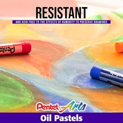 Oil Pastels – 50 Color Set (PHN-50)