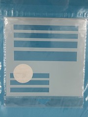 Shimmerz Stencil Addressing Template Painting Mixed Media Craft Art Supply