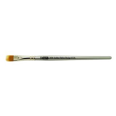 2550 Golden Taklon Synthetic Combe Shader Brush