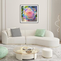 Anuver Flower Diamond Art Kits for Adults, Rose Full Drill Multicolor