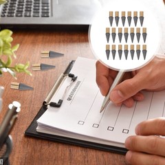 19Pcs Infinite Pencil Replaceable Heads Multi Color Compact Pencil Tips