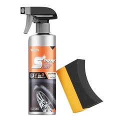 Tire Shine Spray Kit – Restore Deep Black Shine, Non-Greasy Finish, Prevents