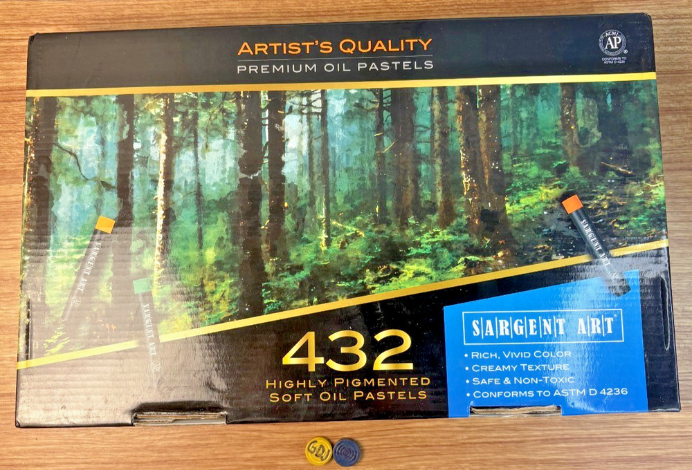 Sargent Art 432 Count Pastel Box w/400 Pastels-not all SGT GDJ-P-801