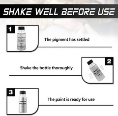 Liquid Silver Leaf Paint Kit – Alcohol-Based Quick Dry Ultra Shiny Metallic
