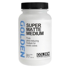 Acrylic Super Loaded Matte Medium – 8 oz Jar