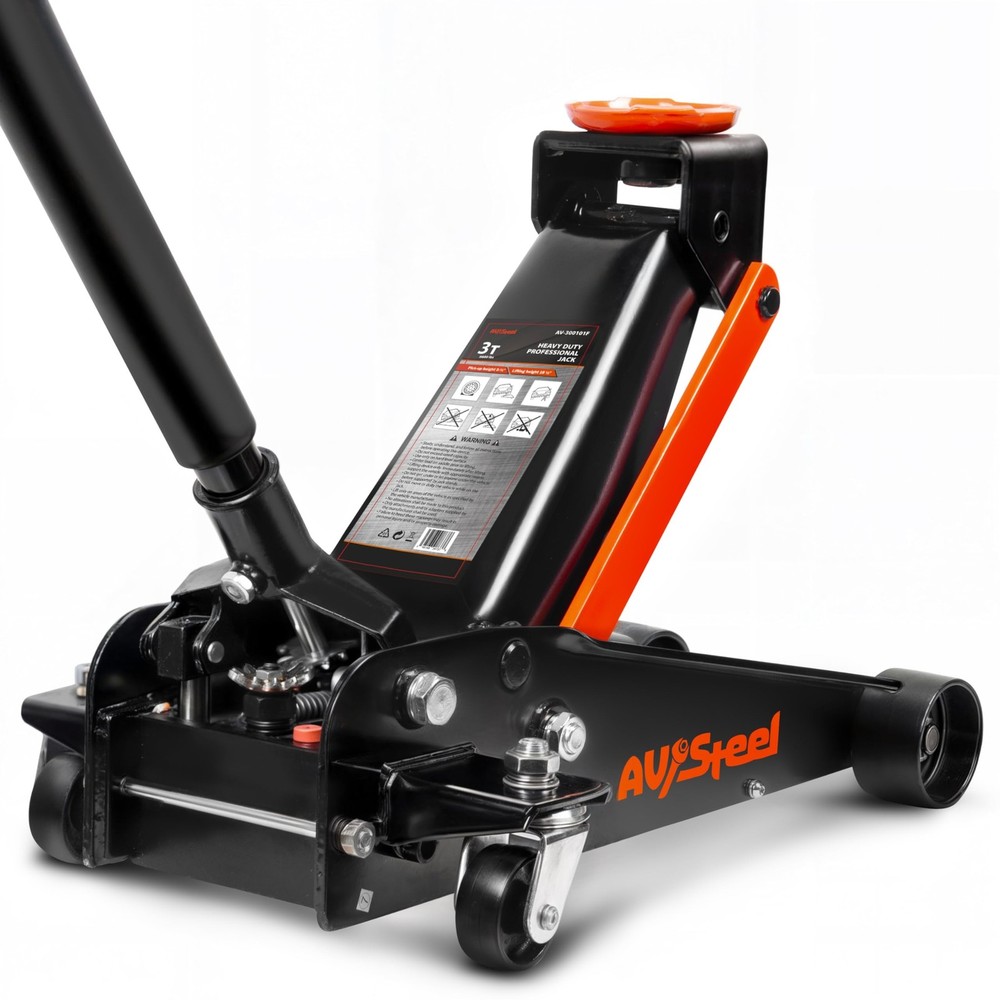 3 Ton Floor Jack (6600 lbs), Heavy Duty Hydraulic Jack for Car, Heavy-Duty Fl…