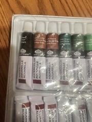 Essentials Watercolor Paint Set 18 Tubes 12ml Assorted Colors