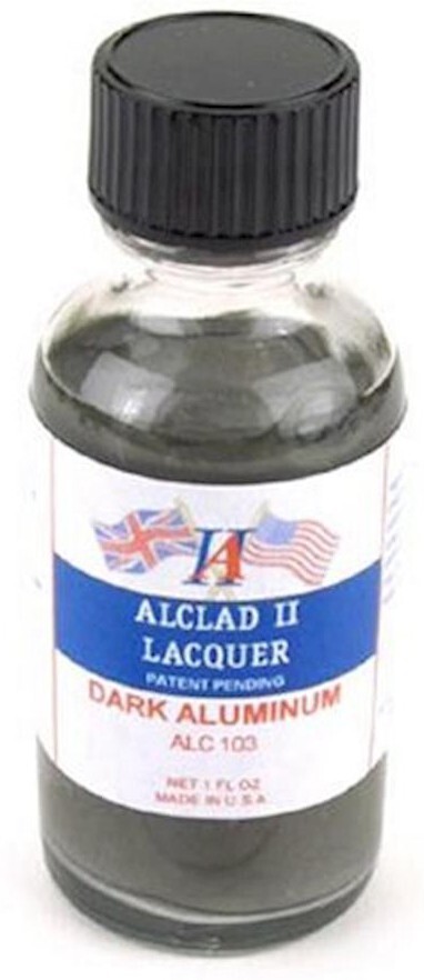 Alclad II ALC-103 Dark Aluminum Lacquer Paint 1oz – US Fast Ship