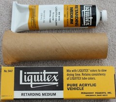 NOS Liquitex Retarding Medium Pure Acrylic Vehicle Large Tube 4.65 Fl Oz No 5447