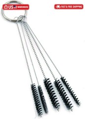 Airbrush Cleaning Kit, Spray Gun Cleaning Repair Tool Kit Including 5 Pcs Cleani