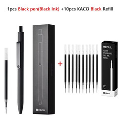 KACO 0.5mm midot Gel Ink Pens, Quick-drying Press Smooth Writing