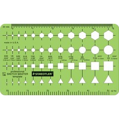 Staedtler Mars Sketch Master Stencil