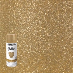 Rust-Oleum Specialty Glitter Gold Spray Paint 10.25 oz (Pack of 6)